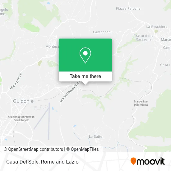 Casa Del Sole map