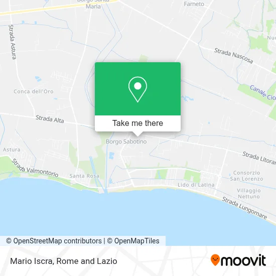 Mario Iscra map