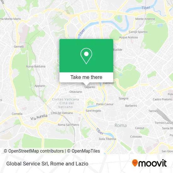 Global Service Srl map