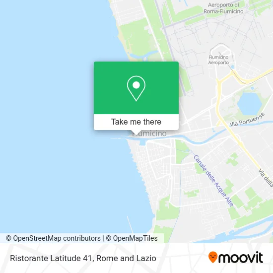 Ristorante Latitude 41 map