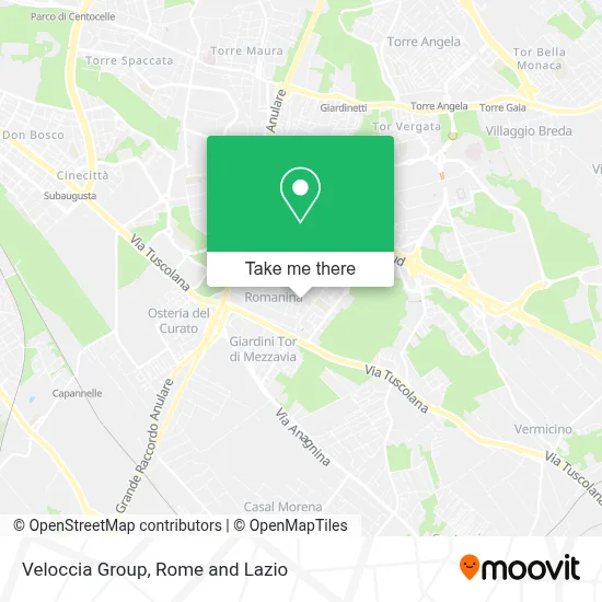 Veloccia Group map