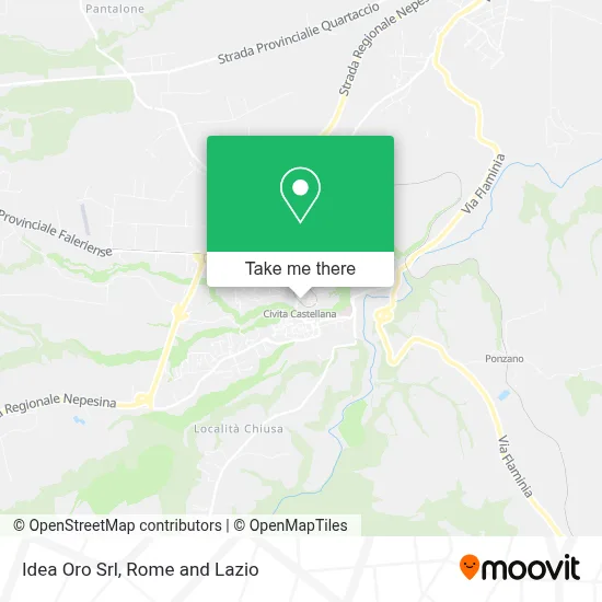 Idea Oro Srl map