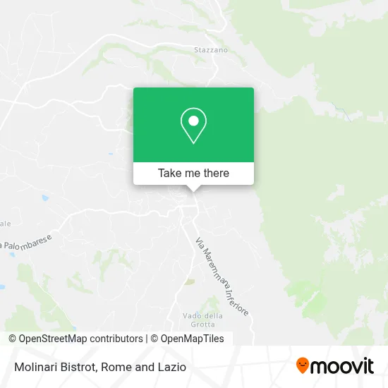 Molinari Bistrot map