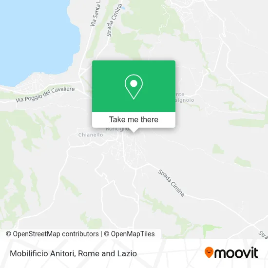 Mobilificio Anitori map