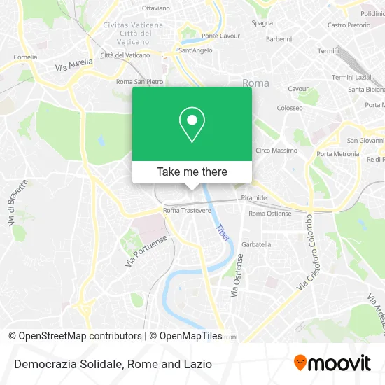 Democrazia Solidale map