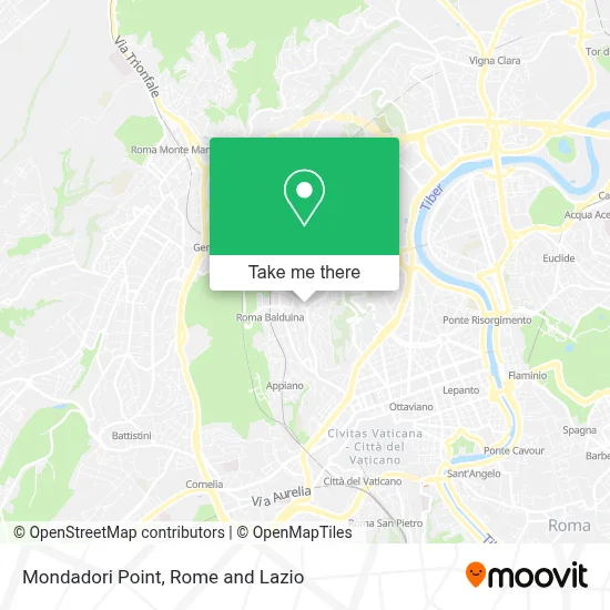 Mondadori Point map