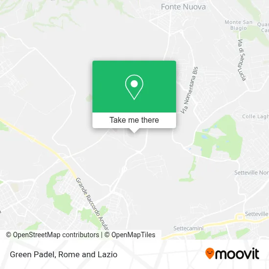 Green Padel map