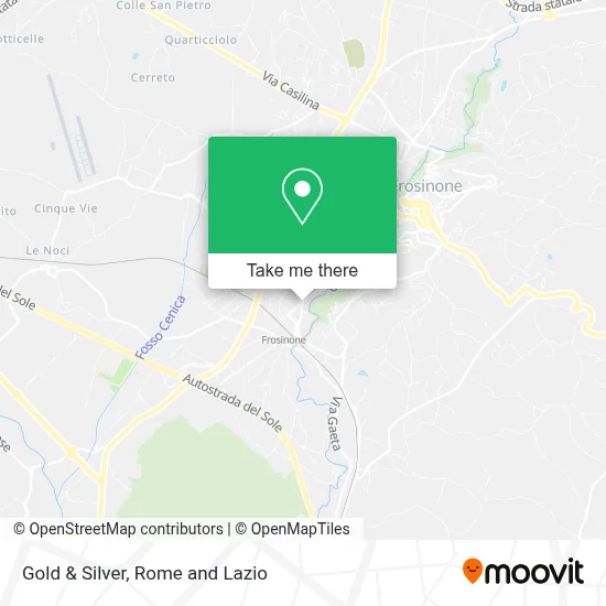 Gold & Silver map