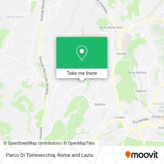 Parco Di Torrevecchia map