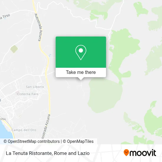 La Tenuta Ristorante map