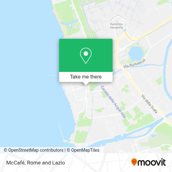 McCafé map