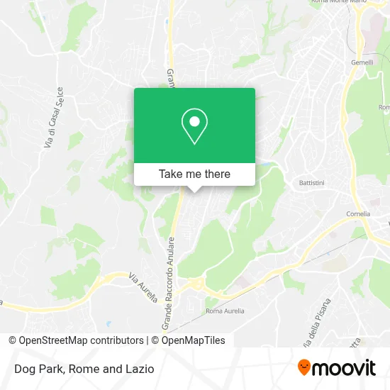 Dog Park map