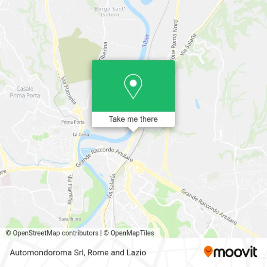 Automondoroma Srl map