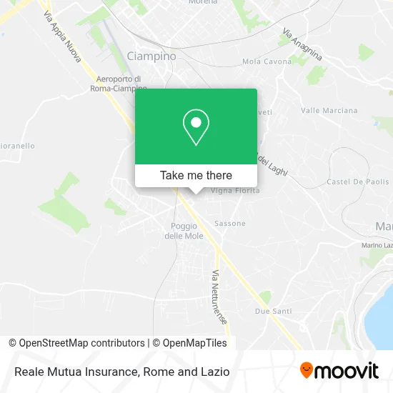 Reale Mutua Insurance map