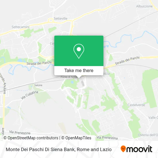 Monte Dei Paschi Di Siena Bank map