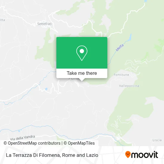 La Terrazza Di Filomena map