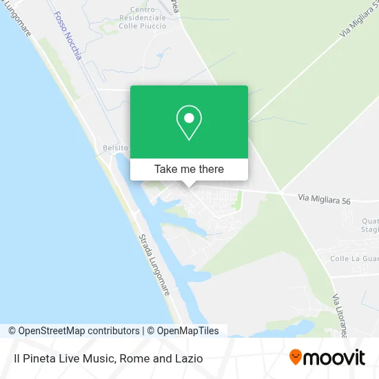 Il Pineta Live Music map