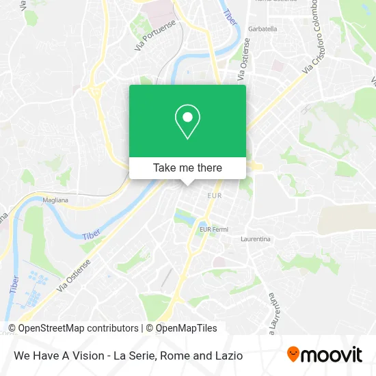 We Have A Vision - La Serie map