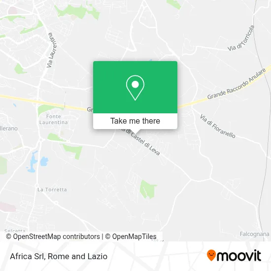 Africa Srl map