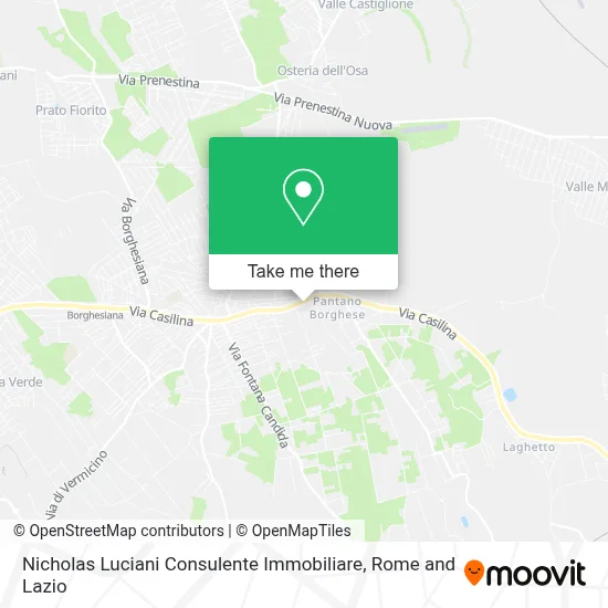 Nicholas Luciani Consulente Immobiliare map