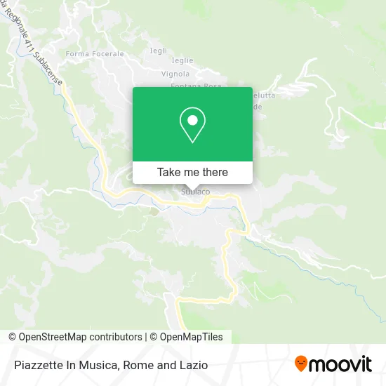 Piazzette In Musica map