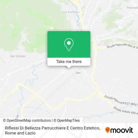 Riflessi Di Bellezza Parrucchiere E Centro Estetico map