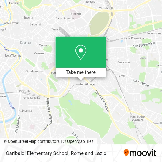 Garibaldi Elementary School map