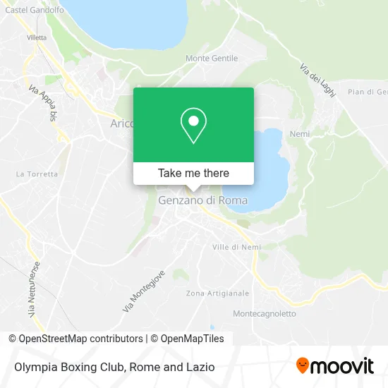 Olympia Boxing Club map