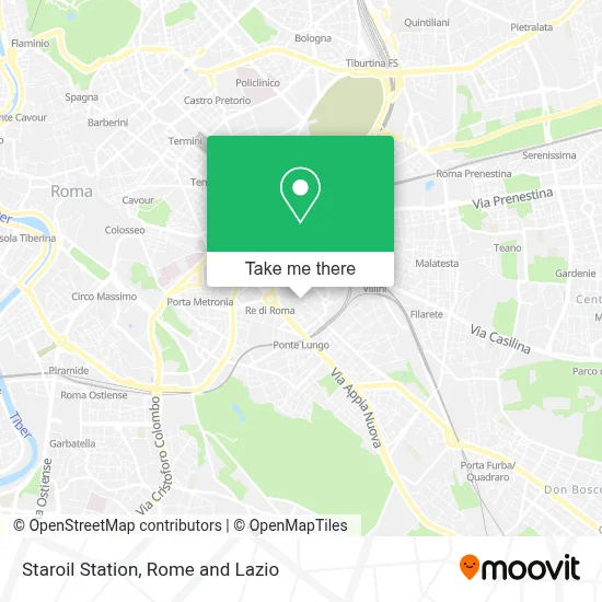 Staroil Station map