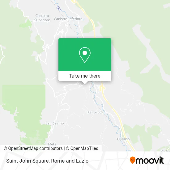 Saint John Square map