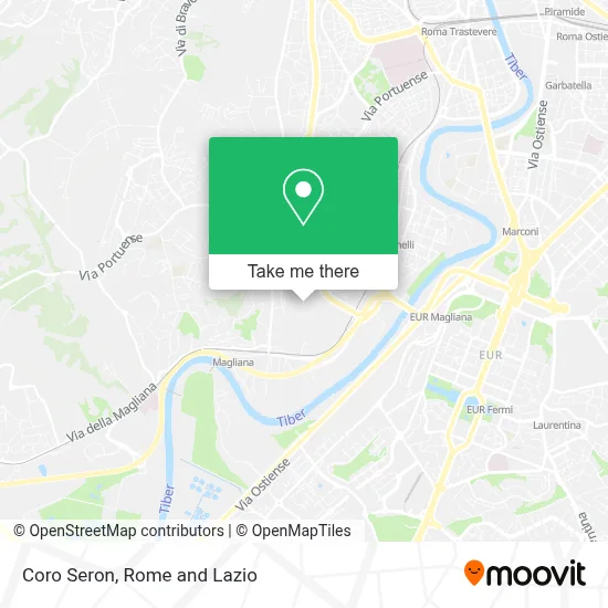 Coro Seron map