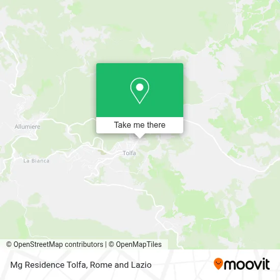 Mg Residence Tolfa map