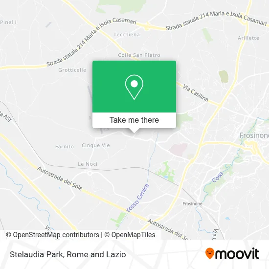 Stelaudia Park map