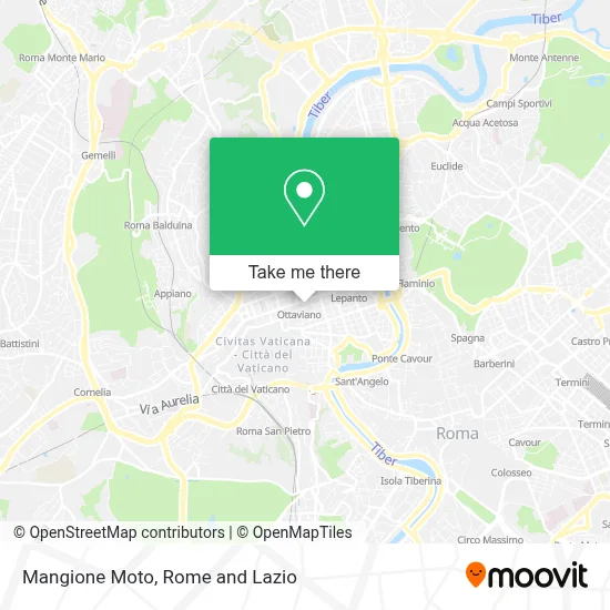 Mangione Moto map