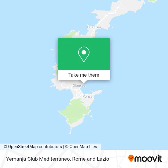 Yemanja Club Mediterraneo map