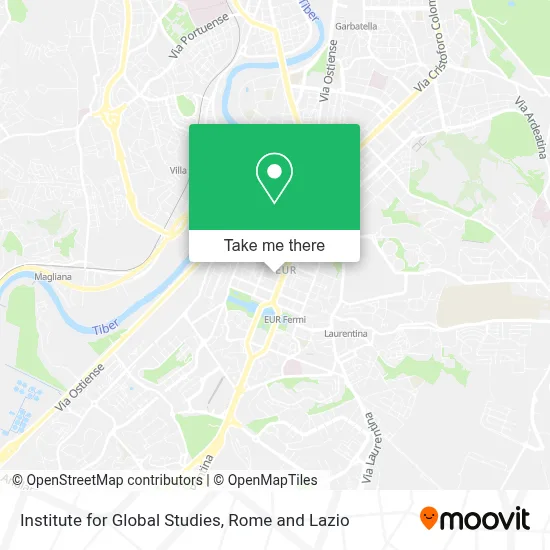 Institute for Global Studies map