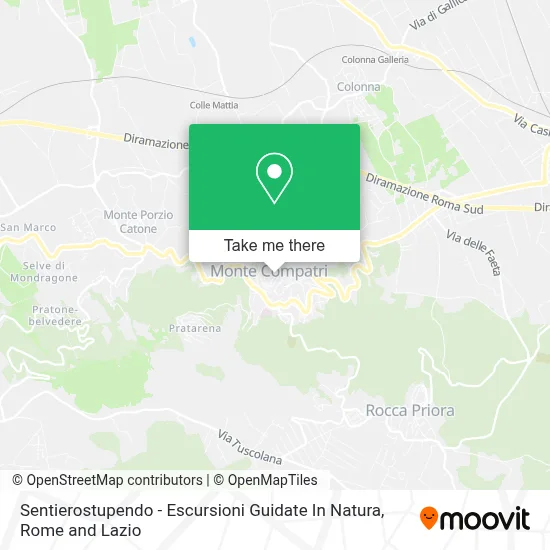Sentierostupendo - Escursioni Guidate In Natura map