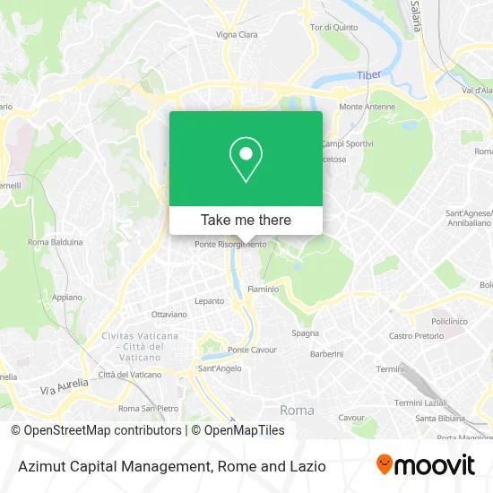Azimut Capital Management map