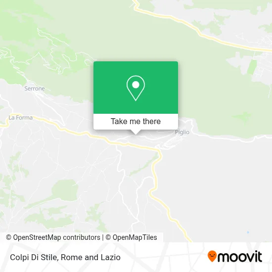 Colpi Di Stile map