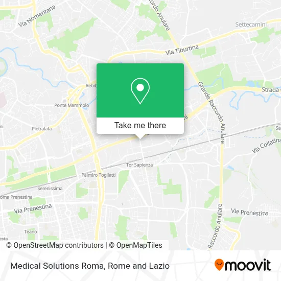 Medical Solutions Roma map