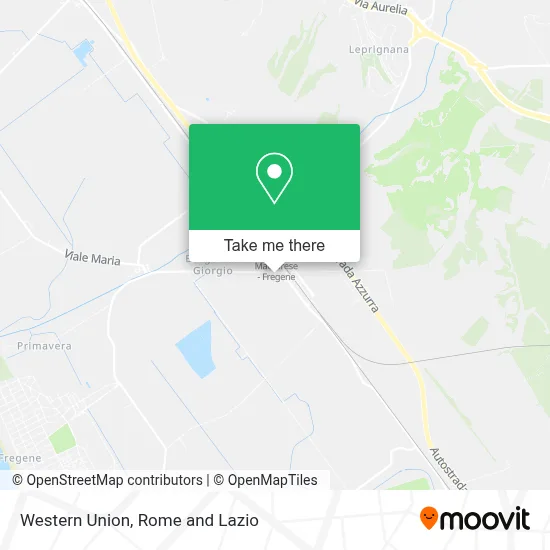 Western Union map