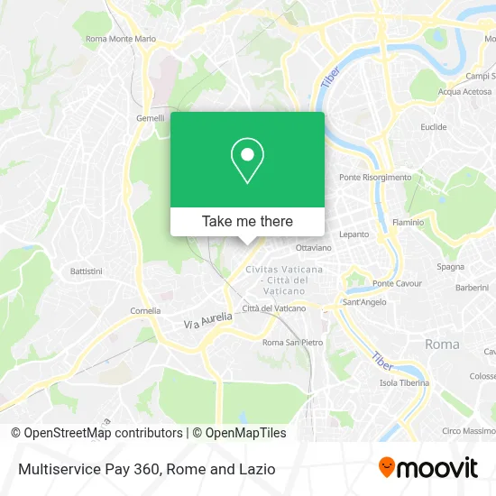 Multiservice Pay 360 map