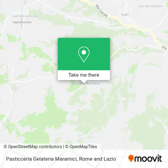 Pasticceria Gelateria Maramici map
