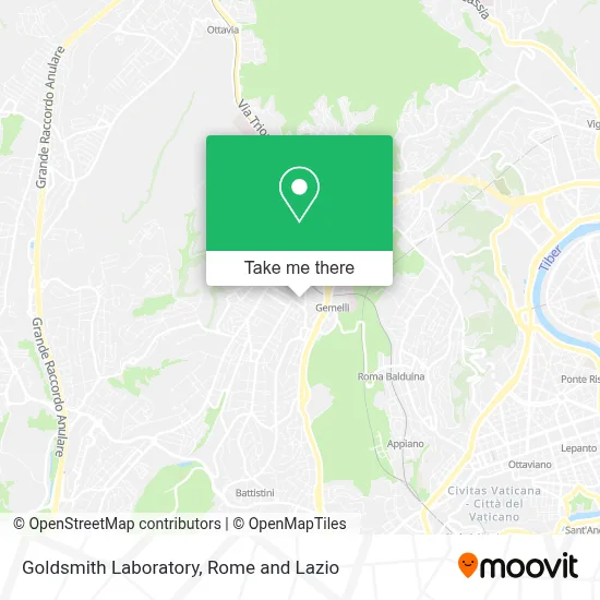 Goldsmith Laboratory map