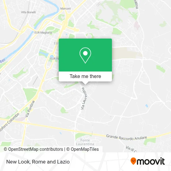 New Look map