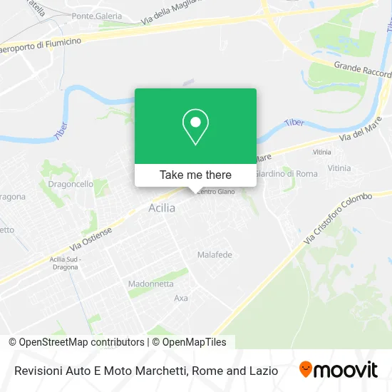 Revisioni Auto E Moto Marchetti map