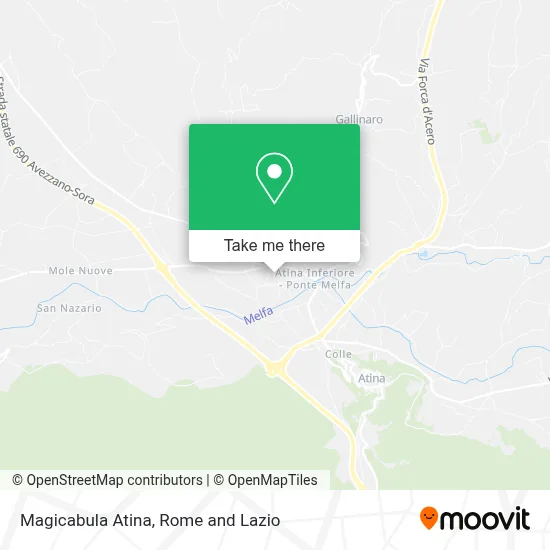 Magicabula Atina map