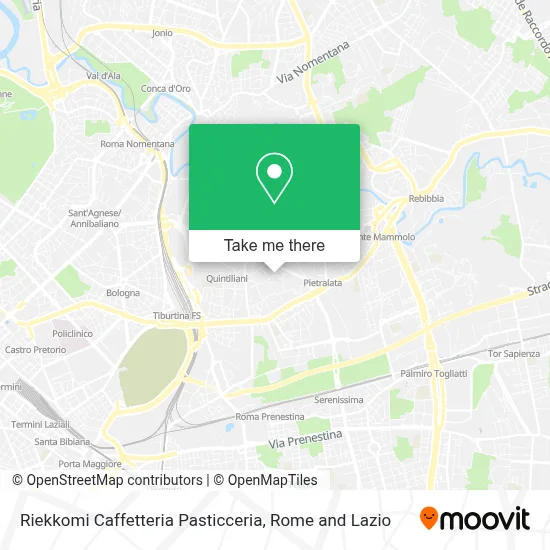 Riekkomi Caffetteria Pasticceria map