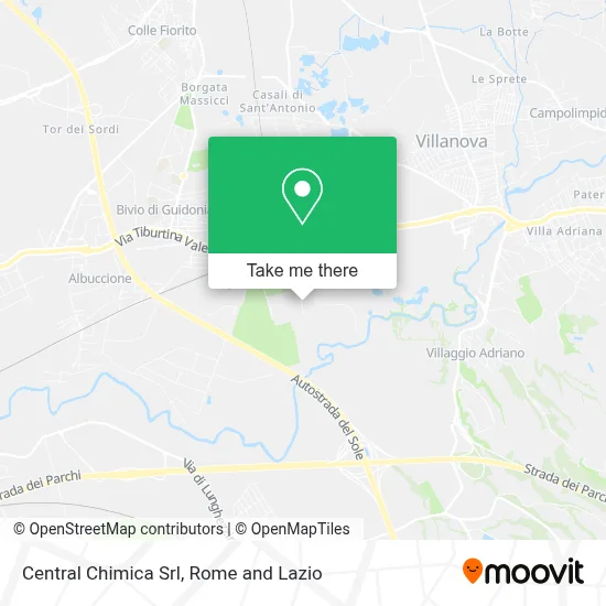 Central Chimica Srl map