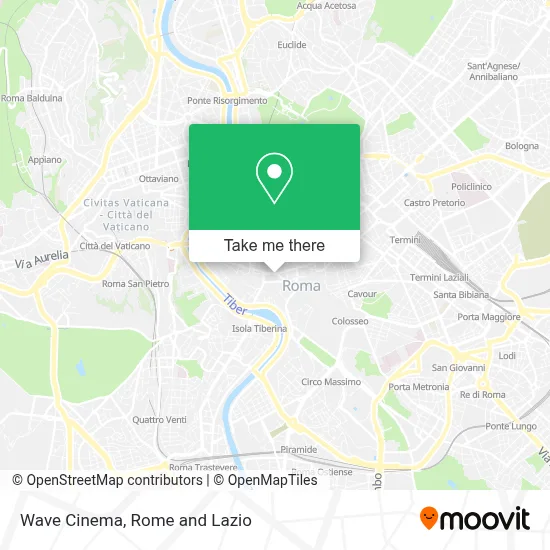 Wave Cinema map